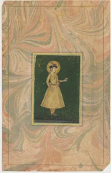 Prinsessa med vinkopp, 1600-tal.