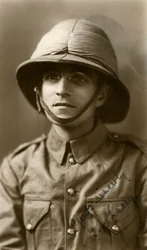 Menig Lacey, 5th East Surrey regementet, Chakrata, Indien, 1917