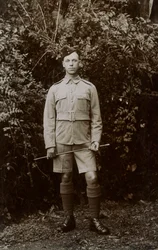 Menig Nelson, 5th East Surrey regemente, Chakrata, Indien, 1917