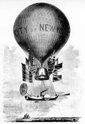 Professor Lowes Balloon, c1859