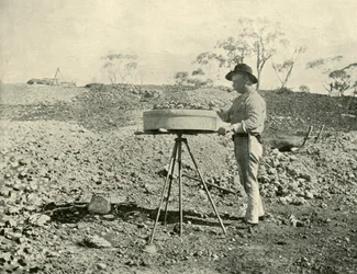 Prospektering av ett hyreskontrakt, 1901.
