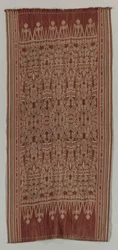 Pua ceremoniell filt, sent 1800-tal-tidigt 1900-tal.