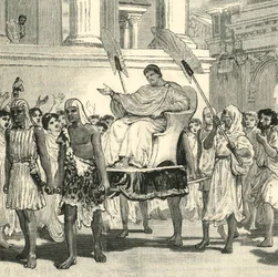 Offentliga jubel över Pompejus återhämtning, 1890.