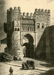 Puerta del Sol, Toledo, 1890.