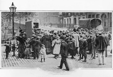 Punch and Judy show, London, c1903 1903