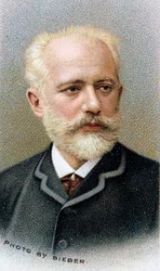 Pjotr Iljitj Tjajkovskij, rysk 1800-talskompositör, 1912