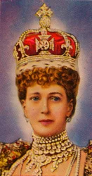 Drottning Alexandra, kung Edvard VII:s gemål, vid sin kröning, 1902 1935