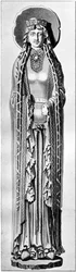 Drottning Clotilda, 600-talet, 1910