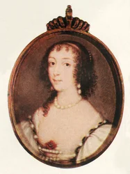 Drottning Henrietta Maria, c1640-1643, 1947.