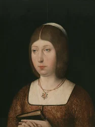 Drottning Isabella I av Kastilien, ca. 1490