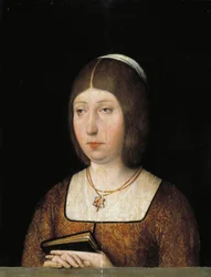 Drottning Isabella I av Kastilien, ca. 1490