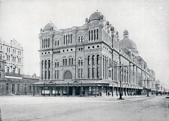 Queen Victoria Markets, c1900.