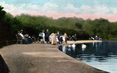 Queens Park, Brighton, East Sussex, tidigt 1900-tal