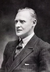 R J Mitchell, engelsk flygplansdesigner, c 1933