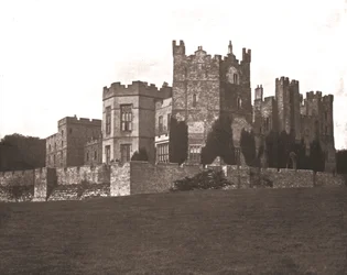 Raby Castle, County Durham, 1894.