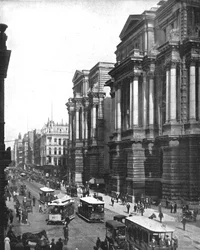 Randolph Street, Chicago, Illinois, USA, c1900.