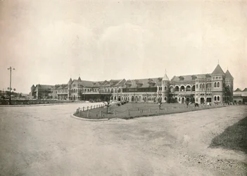 Rangoons järnvägsstation, 1900.