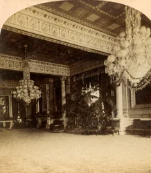 Reception Room, Vita huset, Washington, c1900.