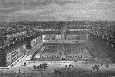 Red Lion Square, London, 1800, 1878