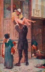 Reducerad från pesten, London, 1665 1905