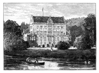 Reinhardsbrunn, nära Gotha, Tyskland