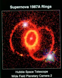 Rest av Supernova 1987A