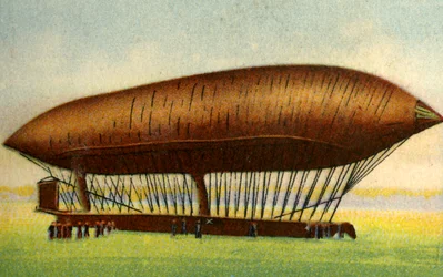 Renard och Krebs luftskepp, 1884, 1932.