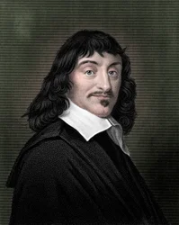 Rene Descartes, fransk filosof och matematiker, 1835