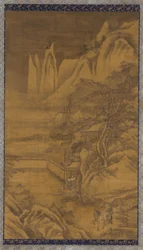 Återvänder hem i snön, Mingdynastin, 1500-talet.