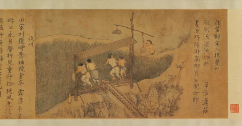 Riskultur, eller sådd och skörd, före 1353.