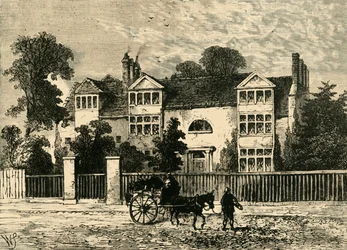 Richardsons hus på Parsons Green 1799, c1878.
