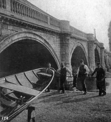 Richmond Bridge, London, tidigt 1900-tal