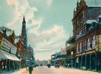 Rissik Street, Johannesburg, c1908