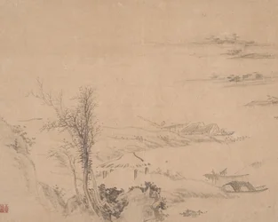 River Scene.