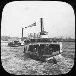 Flodångare, USA, sent 1800-tal eller tidigt 1900-tal