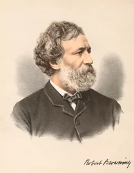Robert Browning, engelsk poet och dramatiker, c1880