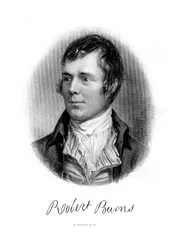 Robert Burns, skotsk poet, 1800-talet