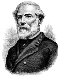 Robert E Lee, konfedererade general från det amerikanska inbördeskriget, c1880