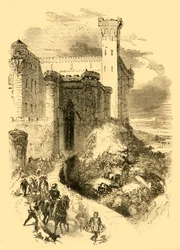 Robert av Normandie vid greven av Conversanos slott, c1890.