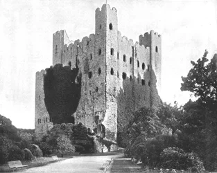 Rochester Castle, 1894.