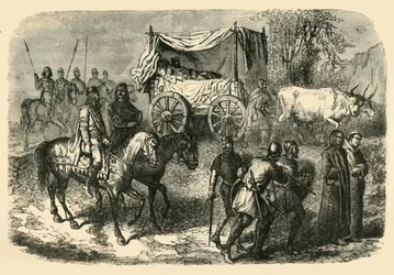 Roi Faineant Royal Sluggard of the Merovingian Race, 700-talet, 1890.