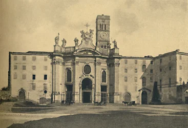 Roma - Jerusalems heliga korsbasilika, 1910
