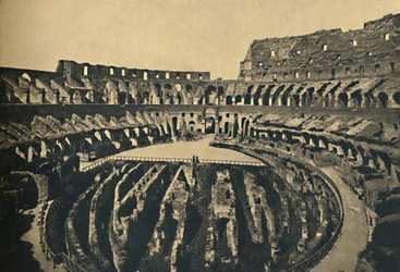 Roma - Flavisk amfiteater, 1910.