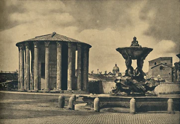 Rom - Piazza Bocca della Verita, 1910.