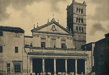 Roma - S:ta Cecilias kyrka, 1910