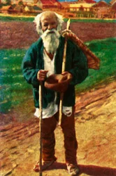 Rumänsk tiggare, c1928.