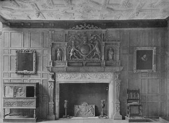 Rum från det gamla palatset i Bromley-By-Bow, 1908