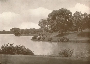 Royal Lakes, Rangoon, 1900.