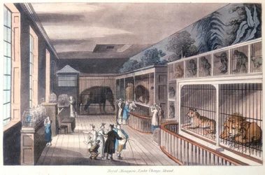 Royal Menagerie, Exeter Change, Strand, London, c1820