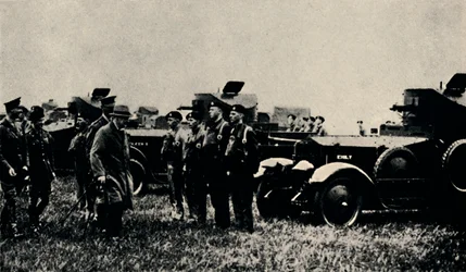 Royal Tank Regiment i Tyskland, 1918, 1945.